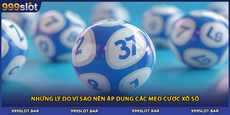 Những lý do vì sao nên áp dụng các mẹo cược xổ số